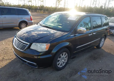 2012 Chrysler Town & Country Touring-L из США, поврежденный, VIN 2C4RC1CG1CR369151